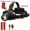 Lampada frontale E2 XHP50LED impermeabile ricaricabile tramite USB 1