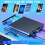 Portable 7 Port External Disc Writer External Disk Drive USB3.0 2