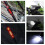 Bike Light Set LED Headlight and Tail Light 2PCS 5