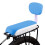 Bicycle Rear Saddle Seat with Back Rest Handle and Pedals 1
