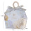 Caixa de doces com alça e estampa de flor de papel (1 conjunto) 5