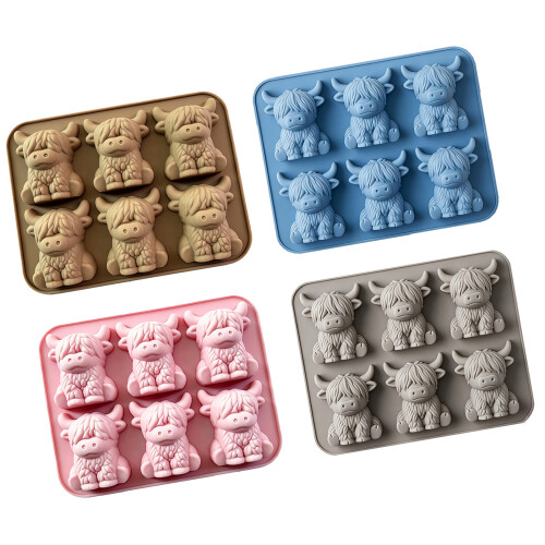 Schattig vee-elastomeer dienblad voor-1 set combinatie