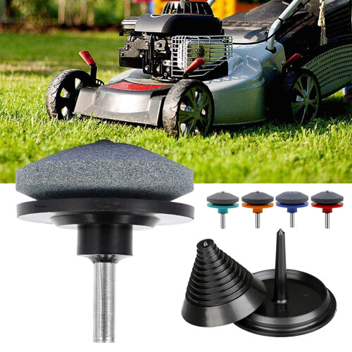Limei lawn mower blade sharpener universal with drill and 2