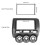 2-DIN Blende Honda Fit Jazz 2002-2008 rechts 8