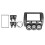 2-DIN Blende Honda Fit Jazz 2002-2008 rechts 15