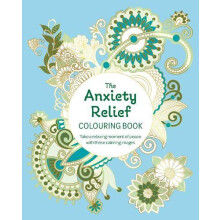 Anxiety Relief Colouring Book by Tansy Willow Paperback Book