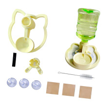 Duurzame ABS Plastic Schepselwaterbron met 650ml-capaciteit-geel