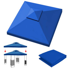 Toiture de remplacement pour gazebo WSYW 10x10 pi, 2 niveaux avec aération