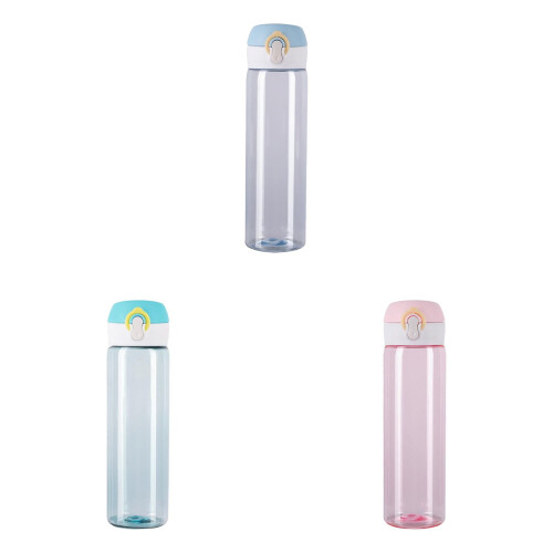 Gourde de sport réutilisable en plastique (1 pièce)