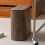 Heavy Duty Press Lid Garbage Can Waste Bin-natural wood pattern 7