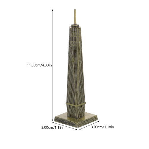 NYC Architecture Statue Figure 11cm Office Decor 2