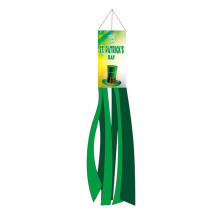 St. Patrick's Day Hängeornament, irischer Windsack