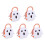 Ghost Candy Box Halloween Decoration Set of 5 1