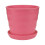 Blumentopf mit Untersetzer, bunt, Kunststoff, 1 Set 1