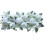 Kunstmatige rozenbloem Plastic rozendecoratie voor bruiloft,-Wit 1