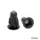 Bicycle Handlebar End Cap Aluminum Alloy 23.5mm Black 1