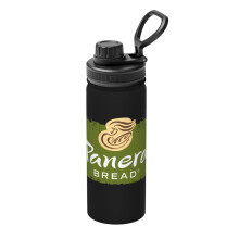 Bouteille d'eau isotherme Panera Bread 532 ml (18 oz) en acier inoxydable