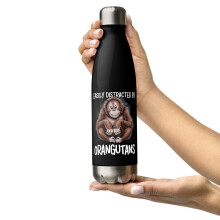 Gourde Orang-outan en acier inoxydable 500 ml
