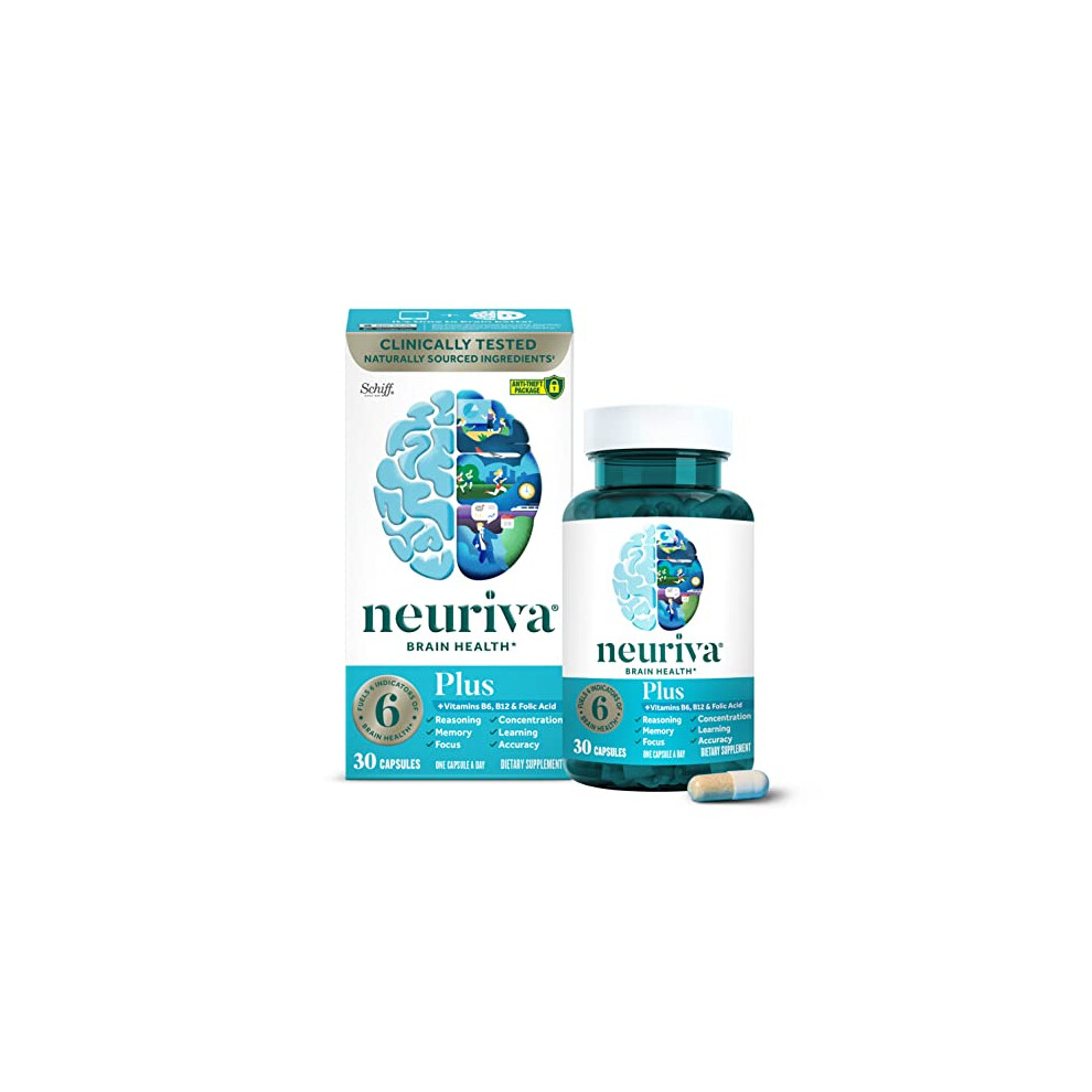Neuriva Plus Brain Supplement For Memory And Focus 30 Capsules