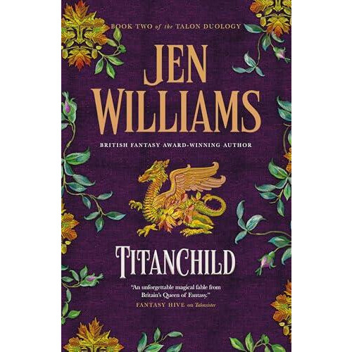 Titanchild by Jen Williams Hardcover Book