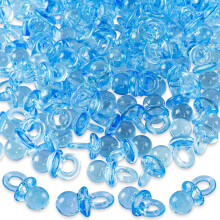 Mini sucettes en acrylique pour bébé, 50 pièces, pour la décoration de baby shower