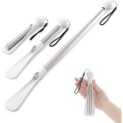 Skohorn med langt skaft, foldbart, 91 cm