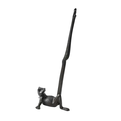 Support décoratif de papier hygiénique de forme-grenouille