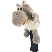 Hippo pluche golf driver headcover universeel