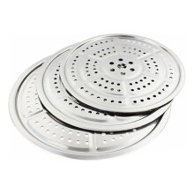 Grille de cuisson ronde en acier inoxydable 27,3 cm