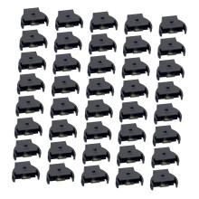 Practical ABS and Copper CR2032 Battery Holder Small-40 pieces