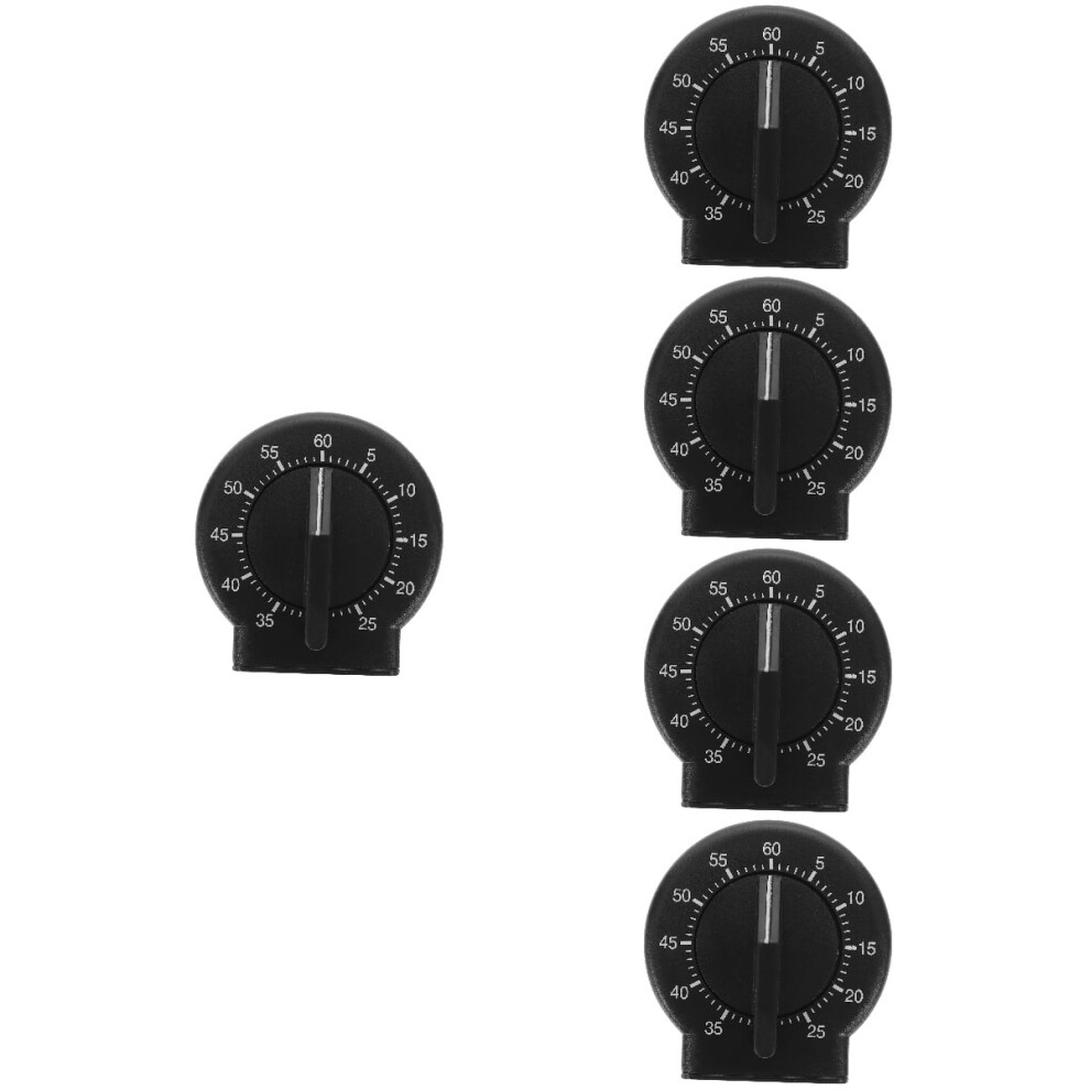 Mechanical Kitchen Timer Plastic 5 Pack