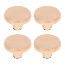 Boutons de couvercle de casserole en bois (4 pièces)