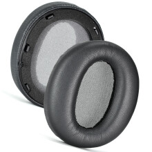 Premium Protein Leather Ear Pad Earmuff-T itanium Gray