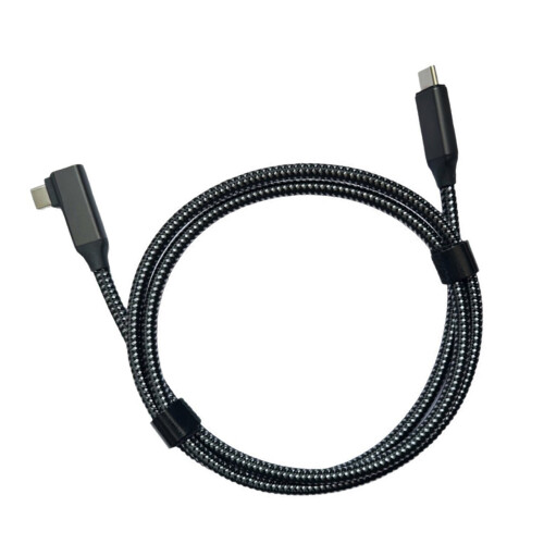 Schnelles USB-C-zu-USB-C-Kabel, 90 Grad abgewinkelter-1m