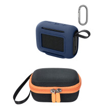 Siliconen hoesje voor het hele lichaam plus een hard-Marineblauw