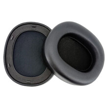 Oreillettes en peau d'agneau, 2 pièces, pour casque sans fil