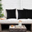 Housse de coussin imperméable d'extérieur, couleur unie moderne 1