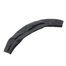 Manchon de coussin de faisceau de tête lavable pour le-Noir