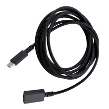 La rallonge sonore en PVC de Type C mâle à femelle prend en-1m