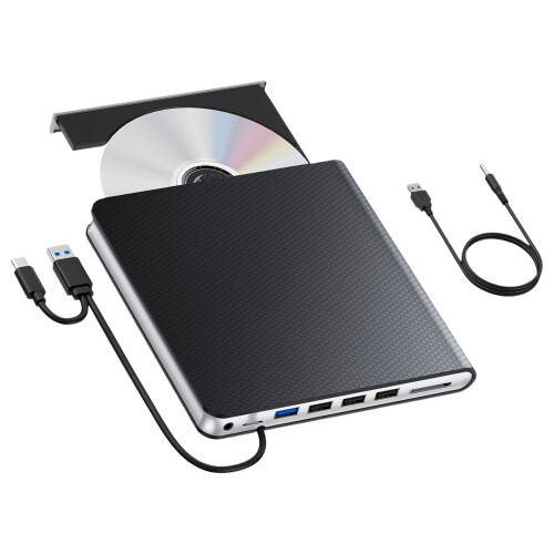 Lecteur de disque externe 5 Gbit/s pour ordinateur portable Type