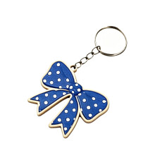 Modieuze sleutelhanger flesopener Handige strikvormige-Blauw