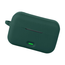 Housse d'écouteurs légère en Silicone, protection à-vert foncé