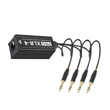High Quality 4 Channel XLR To Cat5 Adapter For Auditory-6.35