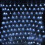 Udendørs julelys 1,2 m x 1,2 m 96 LED-lys 1
