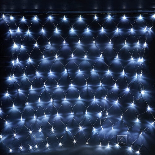 Udendørs julelys 1,2 m x 1,2 m 96 LED-lys