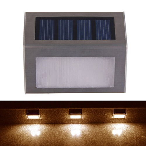 Solarlamp voor trapleuning of trap