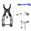 Bike chain link tool with hook and clamp 1