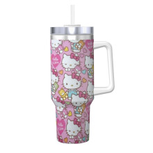 Personalizovaný pohár Hello Kitty z nehrdzavejúcej ocele 122 ml