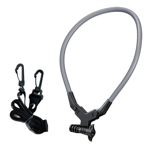 Adjustable Wearable Phone Stand For Easy Filming During-Black