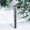 Χιονόμετρο Διακόσμηση Κήπου Μεταλλικό Εξωτερικού Χώρου 24 ιντσών 1